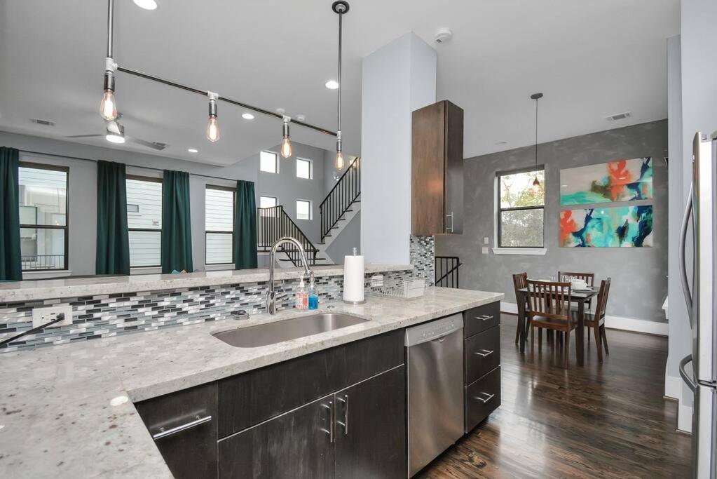 Skyline Views - Sleeps 10 Home Near Downtown Houston Exteriér fotografie